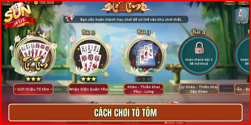 cách chơi tổ tôm