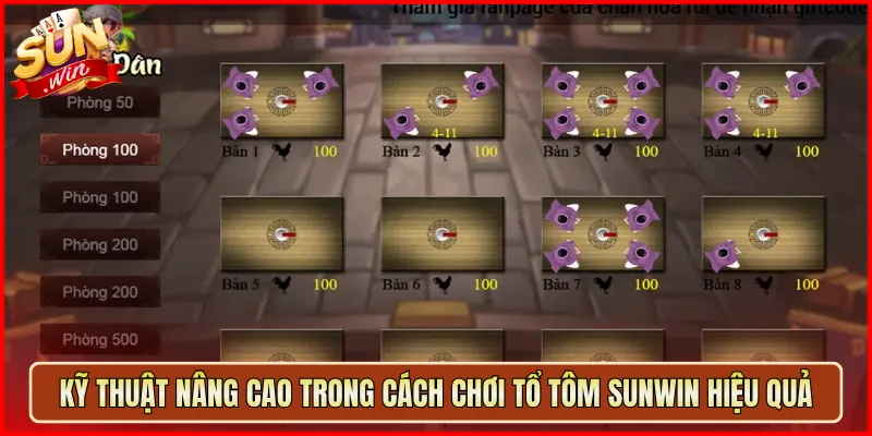 Kỹ Thuật Nâng Cao Trong Cách Chơi Tổ Tôm Sunwin Hiệu Quả