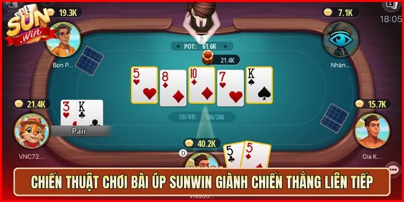 Chiến Thuật Chơi Bài Úp Sunwin Giành Chiến Thắng Liên Tiếp