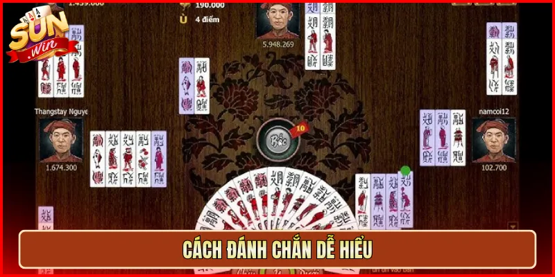cách đánh chắn dễ hiểu