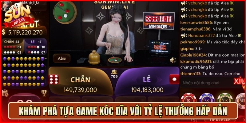 Khám phá tựa game xóc đĩa với tỷ lệ thưởng hấp dẫn